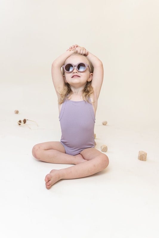 Arizona Ribbed One Piece In Lavender