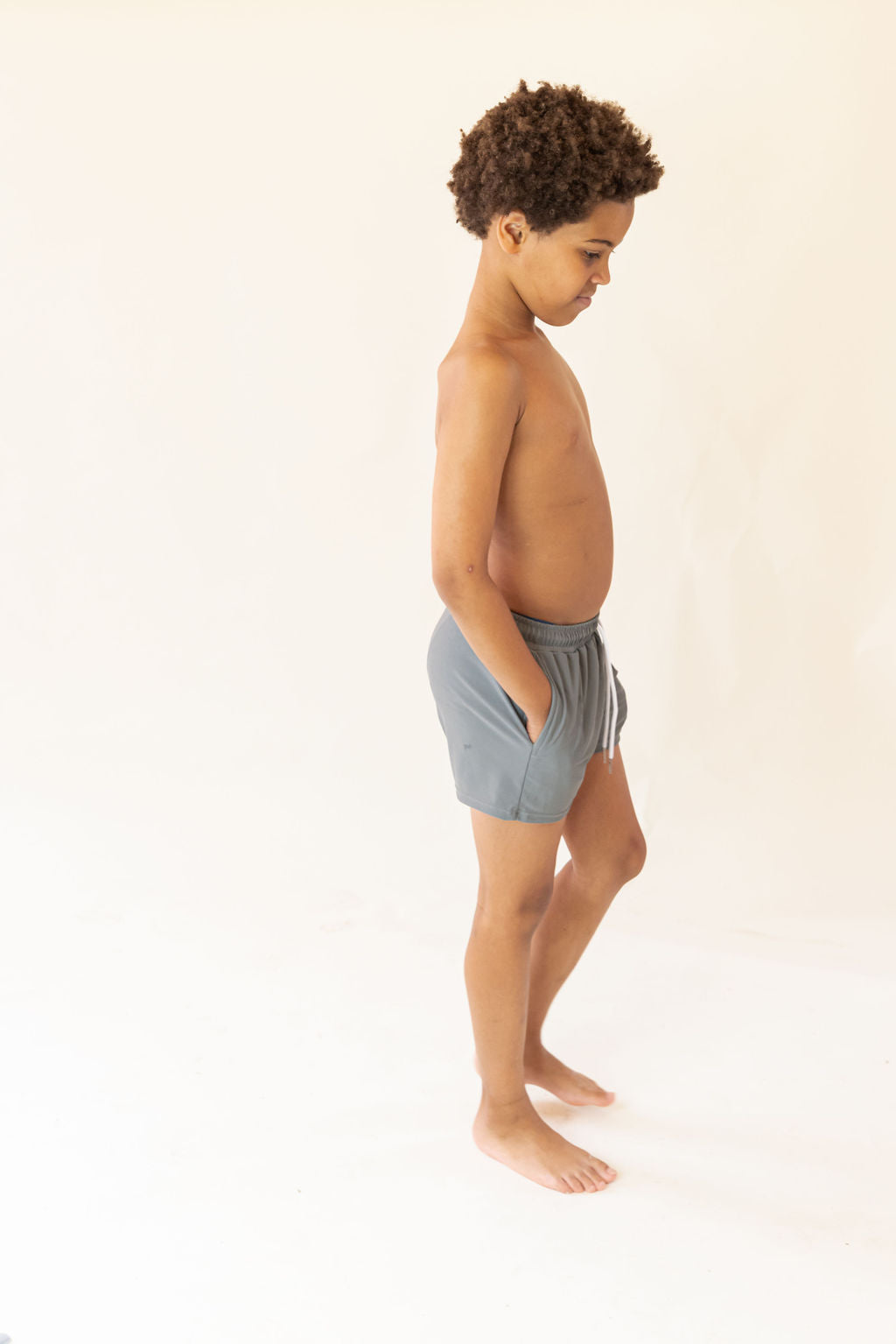 Nomad Boy Shorts In Muted Teal