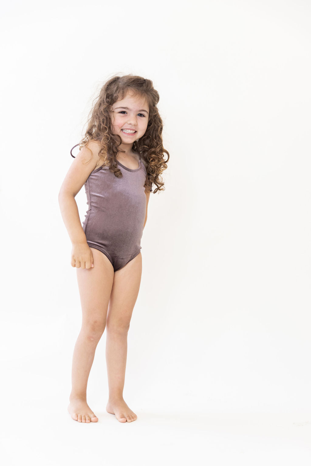 Oasis Velvet One Piece In Pecan Brown – Enci