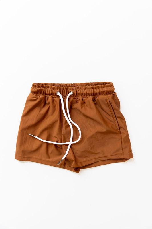 Nomad Boy Short In Ginger Orange