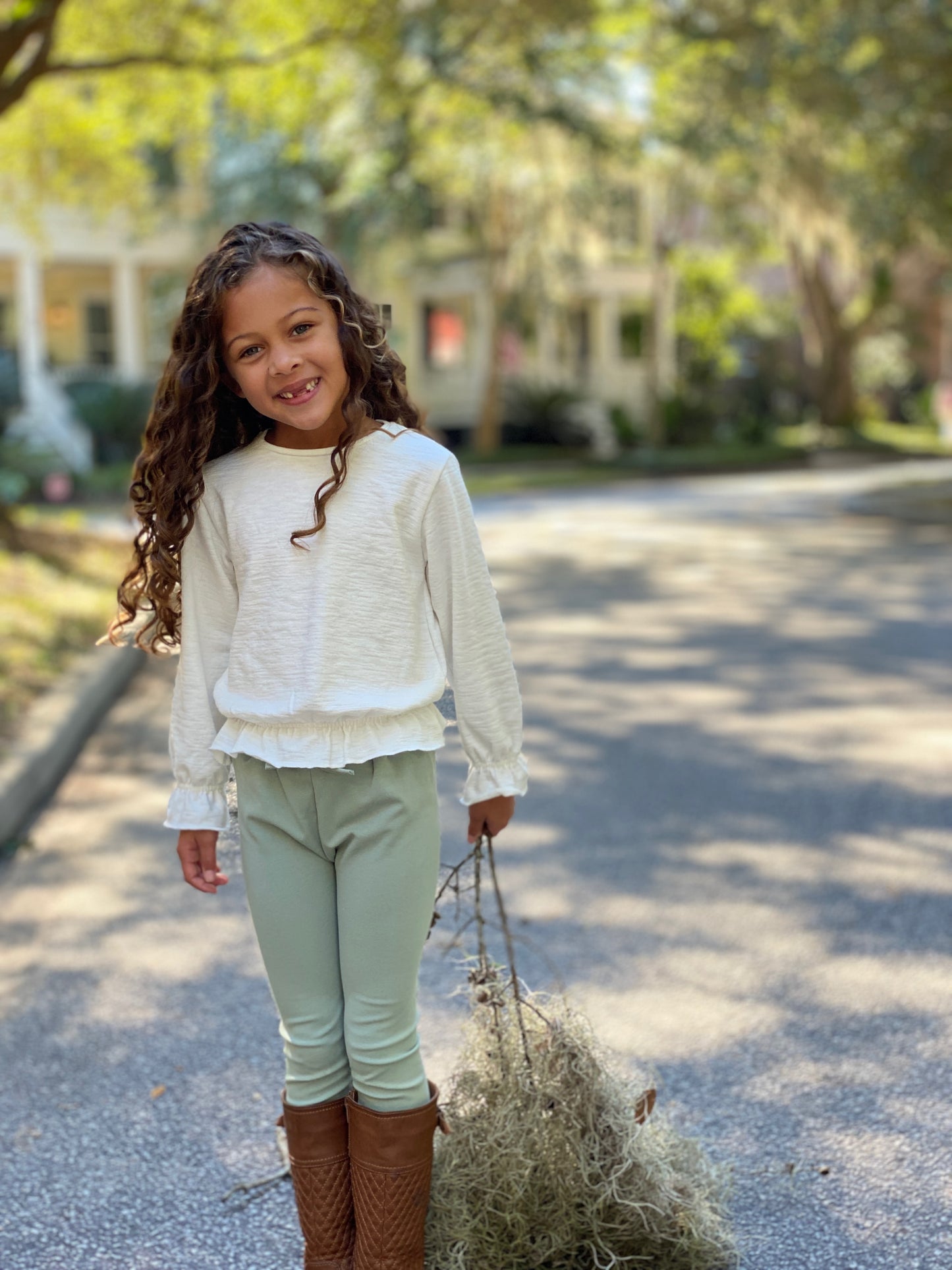 Maeve Blouse in Ivory