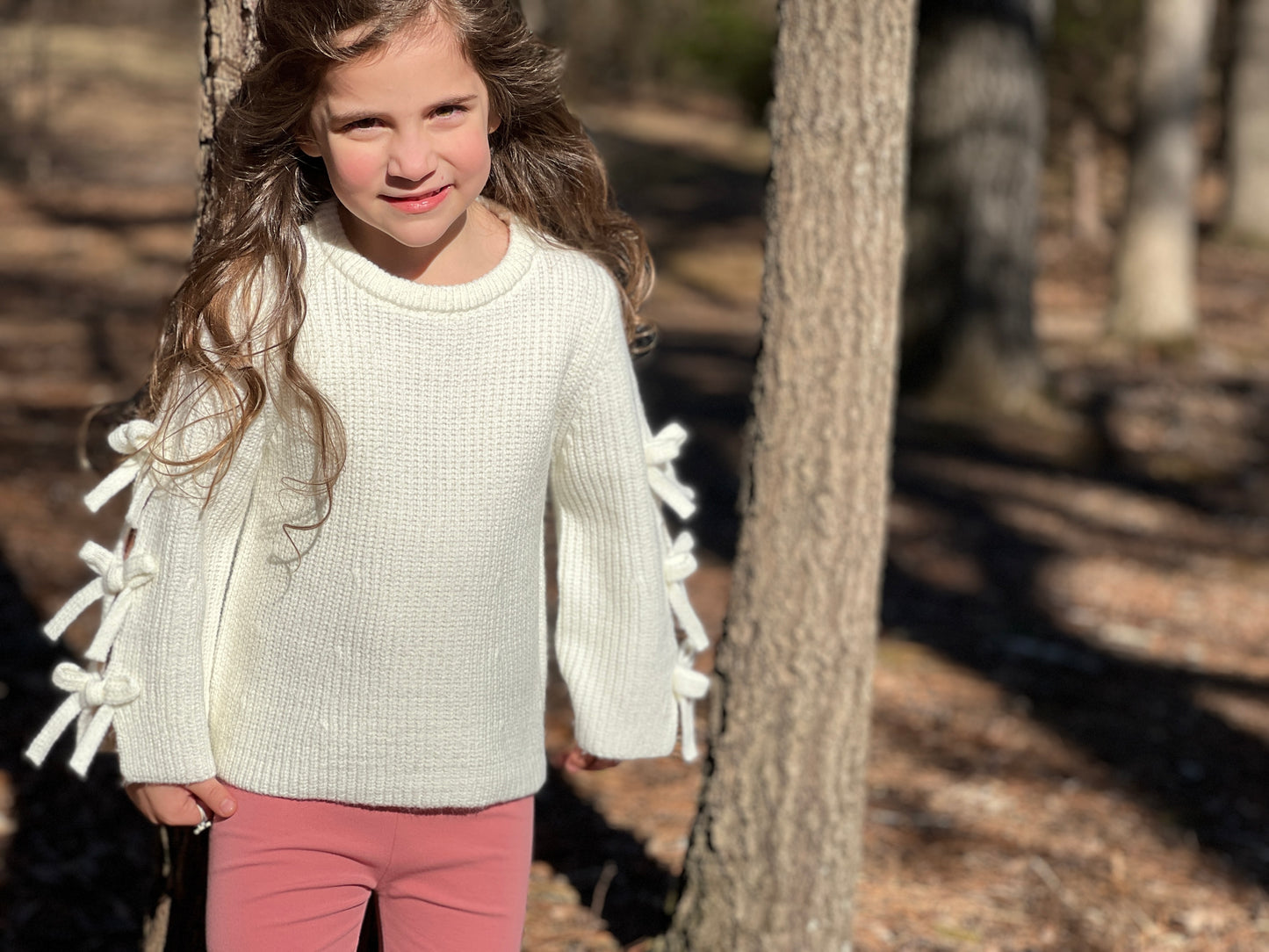 Francis Knit Sweater in Ivory