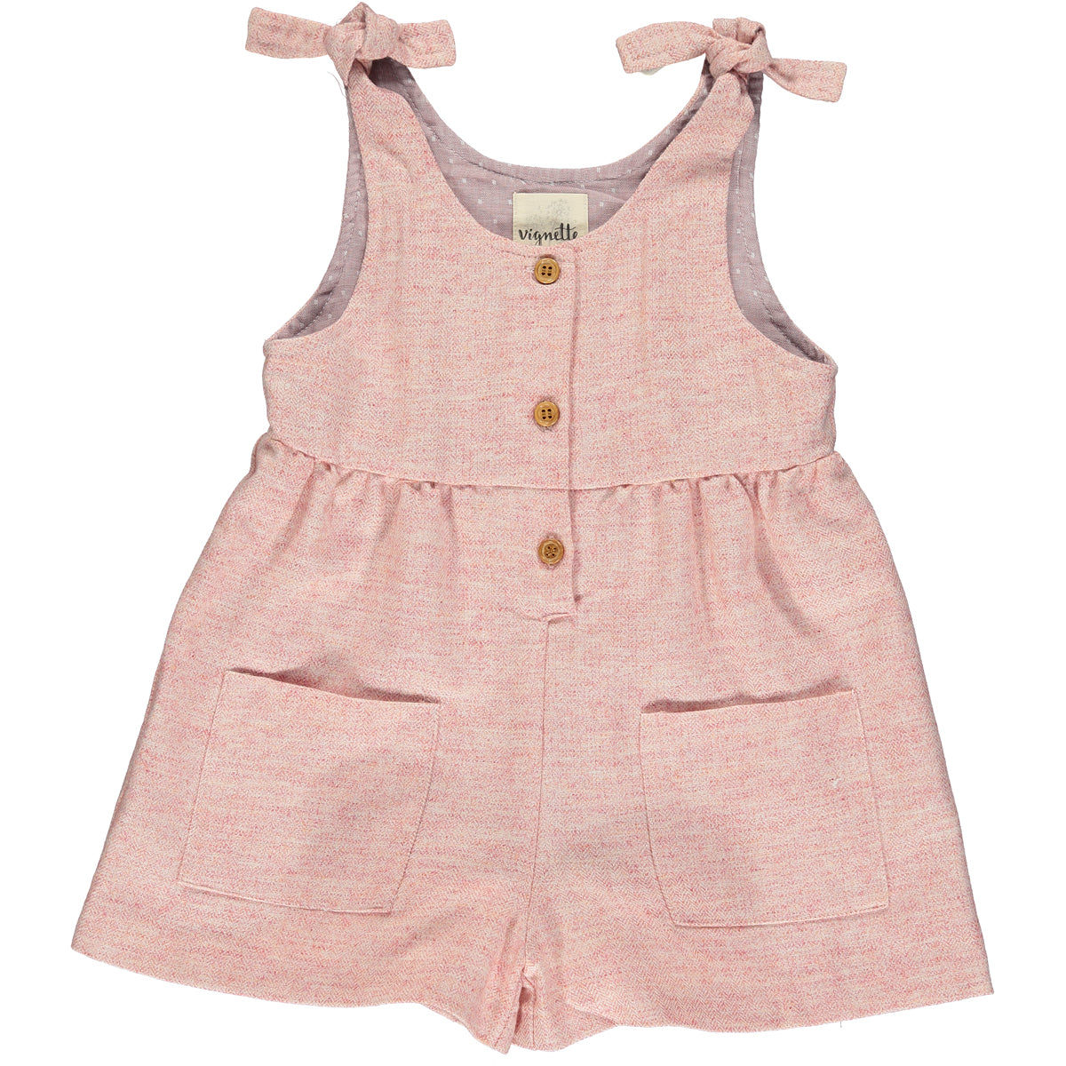 Ashley Romper in Pink