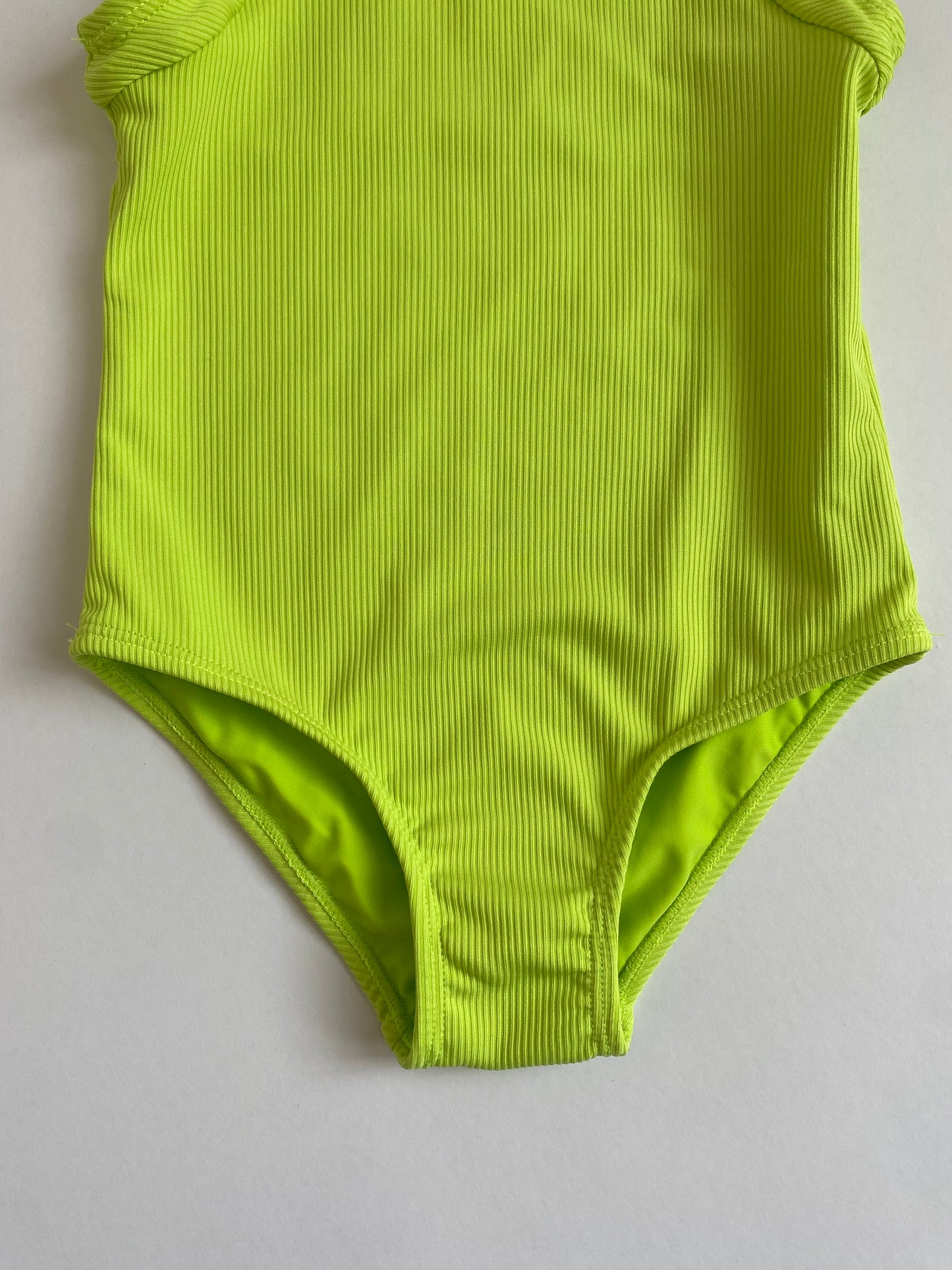 Arizona Ribbed One Piece In Lime