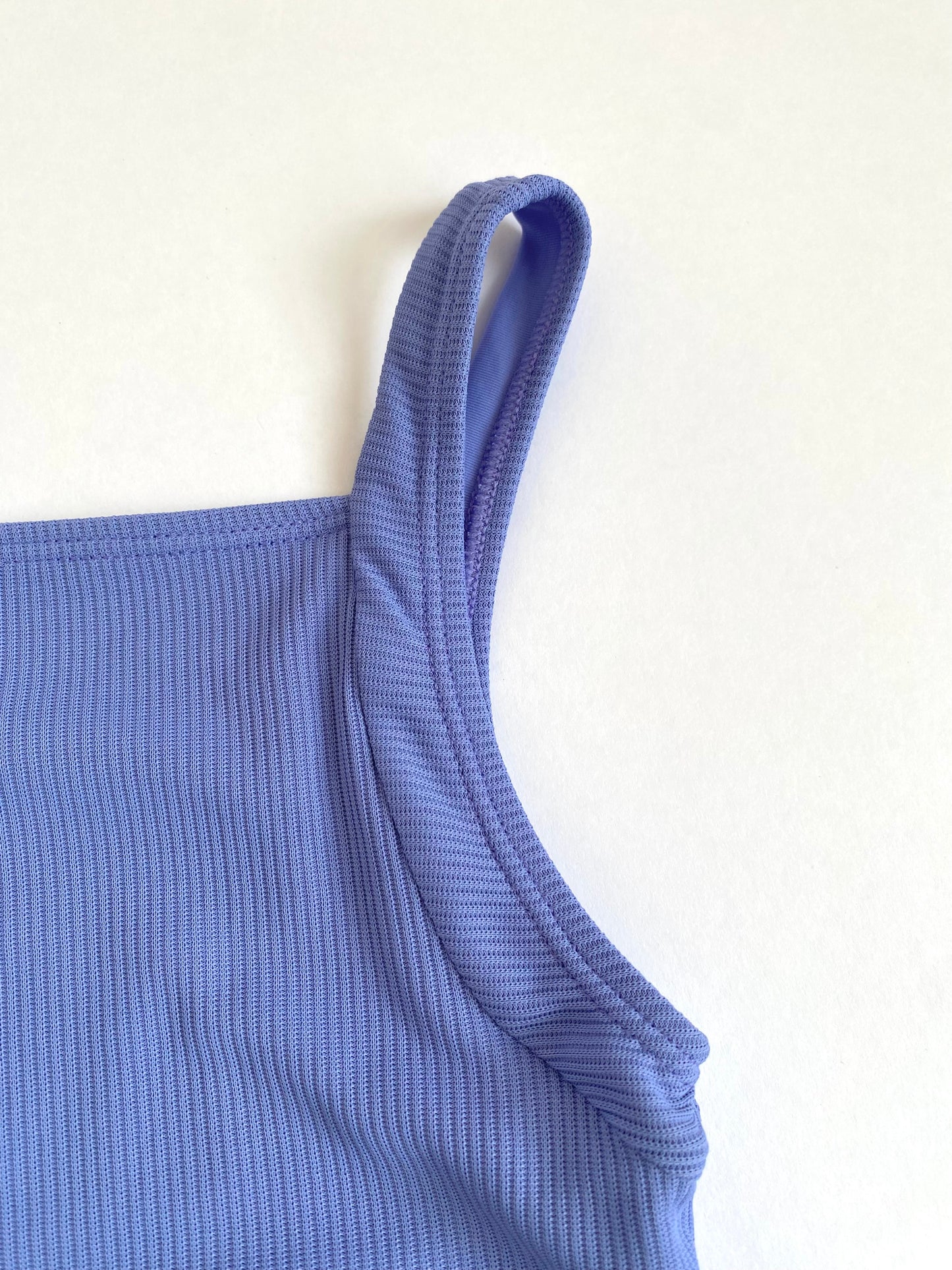 Arizona Ribbed One Piece In Blue Violet