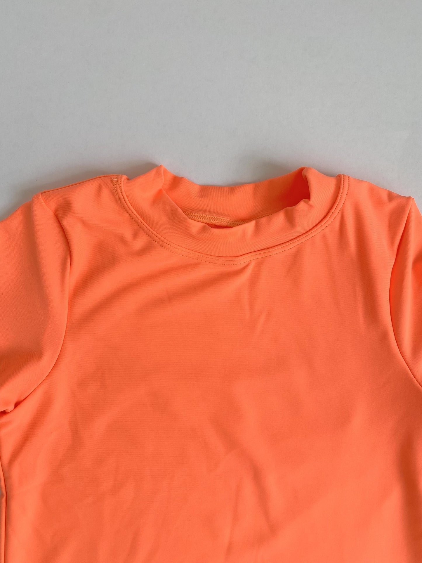 Nomad Boy Short Set In Neon Orange