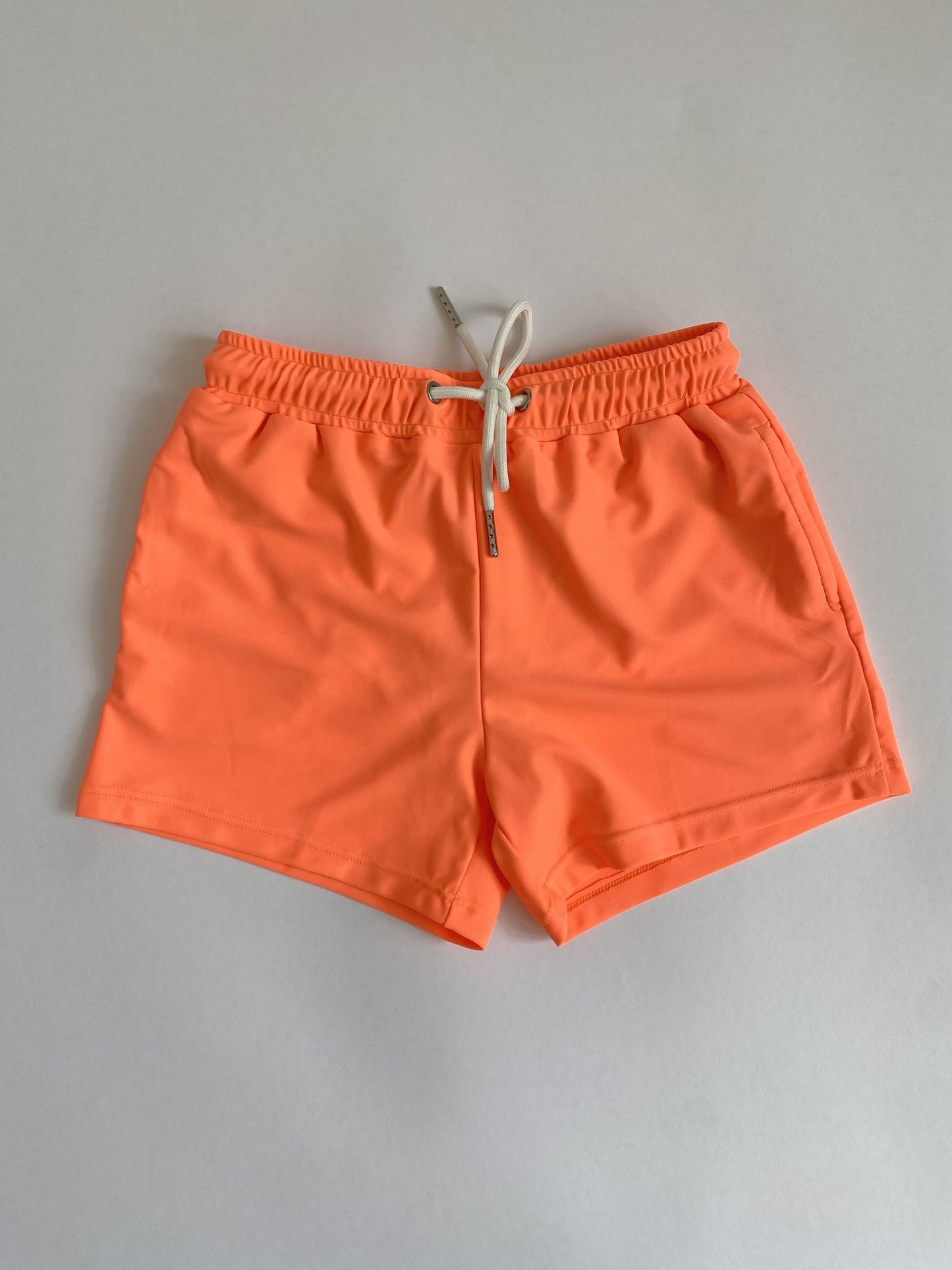 Nomad Boy Short Set In Neon Orange