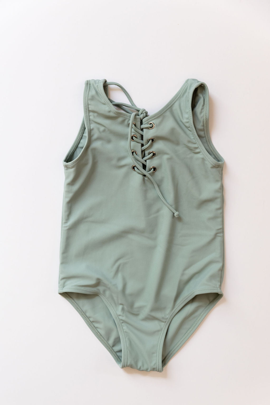 Tie Up One Piece In Mint Green