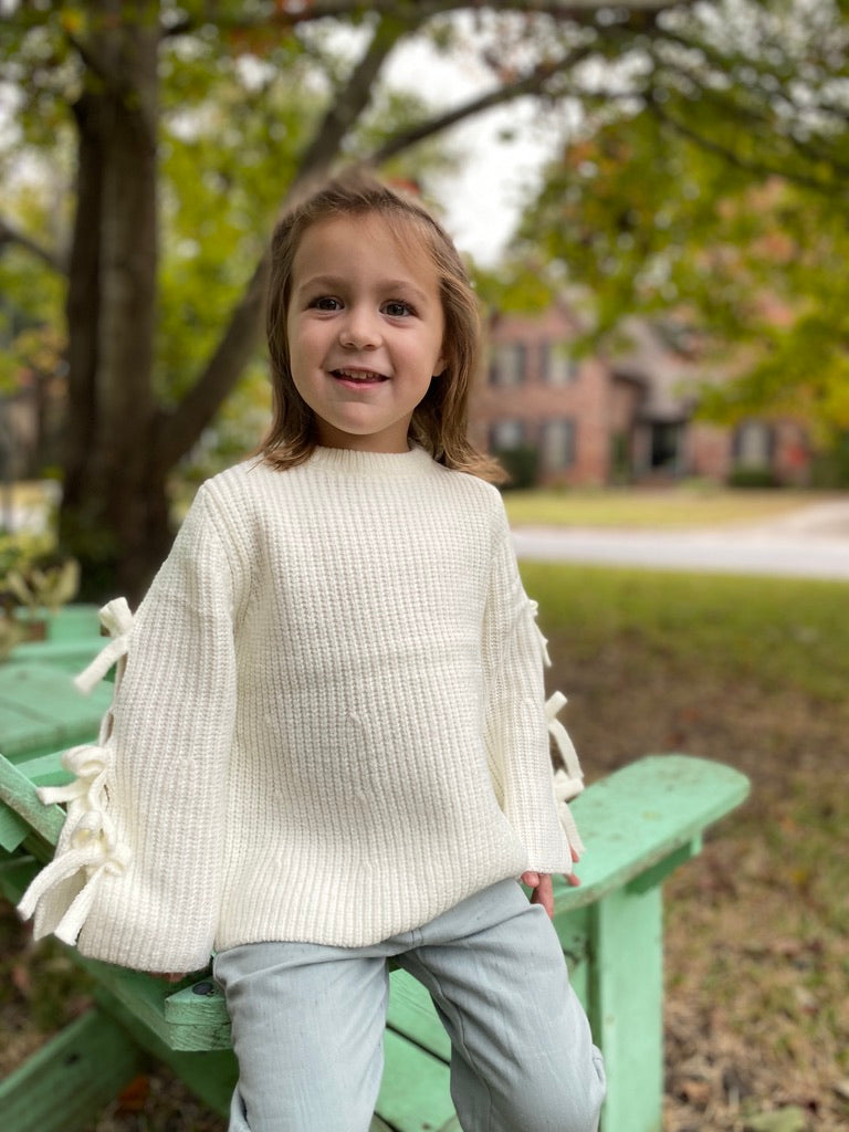 Francis Knit Sweater in Ivory
