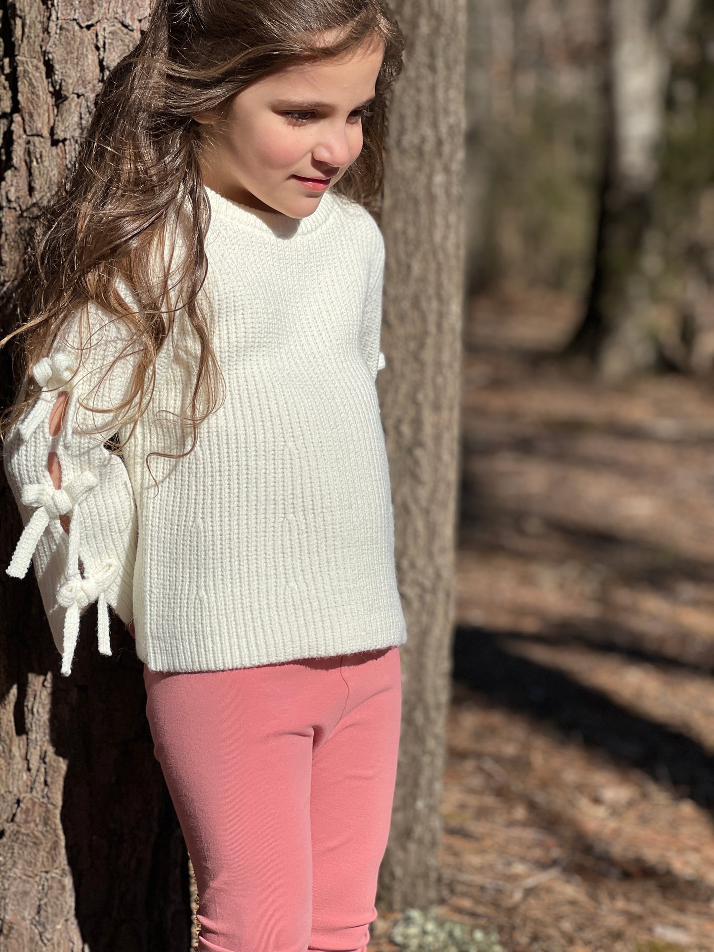 Francis Knit Sweater in Ivory